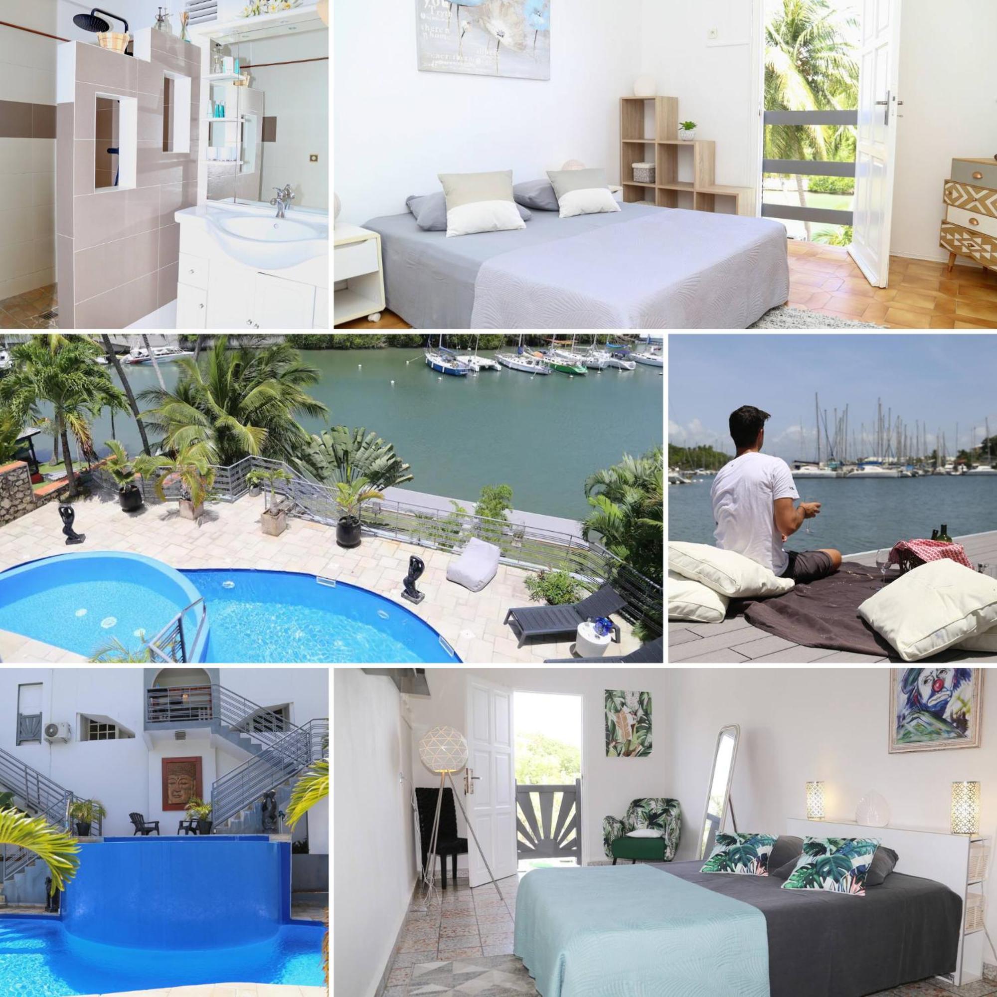 Evasion, Piscine Jacuzzi Et Ponton Prive * Le Gosier (Grande-Terre)
